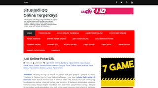 
                            9. Judi Online Poker228 ~ Situs Judi QQ Online Terpercaya