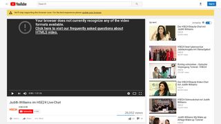 
                            11. Judith Williams im HSE24 Live-Chat - YouTube