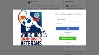 
                            7. JUDO BASE Registration for IJF Veterans... - ijfveterans-judo | Facebook