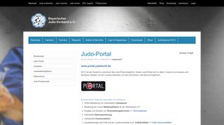 
                            9. Judo-Portal - Bayerischer Judo-Verband