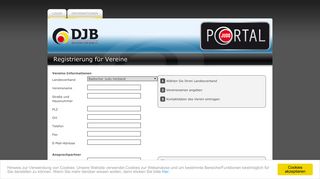 
                            7. Judo-Portal - Registrierung für Vereine