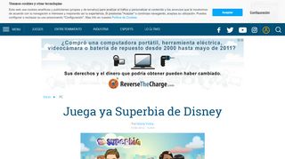 
                            1. Juega ya Superbia de Disney - HobbyConsolas Juegos