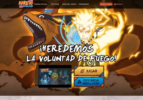 
                            5. Juego Oficial de Naruto | Juego RPG - Naruto Online Español