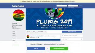 
                            10. Juegos Plurinacionales Bolivia - Posts | Facebook