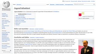 
                            6. Jugend debattiert – Wikipedia
