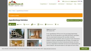 
                            10. Jugendherberge Interlaken, Interlaken, Schweiz - Gruppenhaus.ch