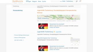 
                            10. Jugendhilfe Tecklenburg | Sozialpädagogisch ... - StadtBranche.de