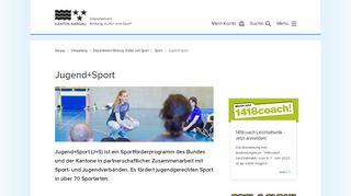 
                            9. Jugend+Sport - Kanton Aargau