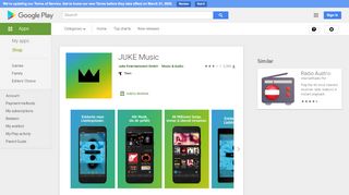 
                            6. JUKE Music – Apps bei Google Play