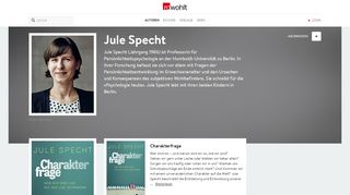 
                            9. Jule Specht - Rowohlt