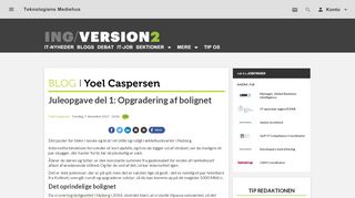 
                            11. Juleopgave del 1: Opgradering af bolignet | Version2