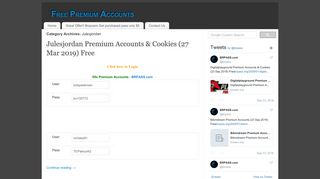 
                            11. Julesjordan Archives | Free Premium Accounts