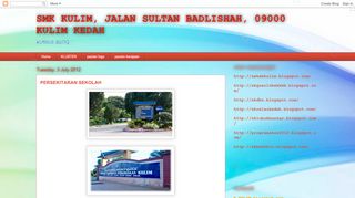 
                            7. July 2012 - smk kulim, jalan sultan badlishah, 09000 kulim ...