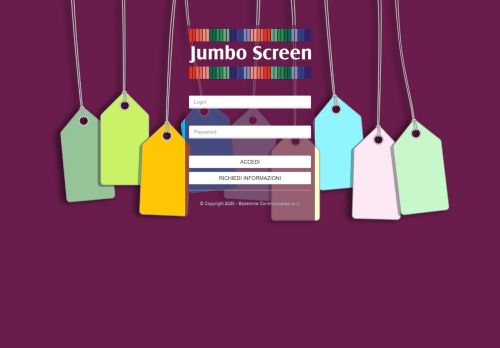 
                            13. Jumbo Screen Price List - Login