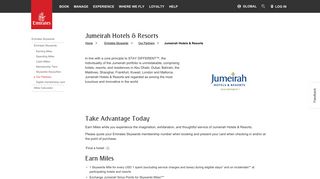 
                            6. Jumeirah Hotels & Resorts | Our Partners | Emirates Skywards ...