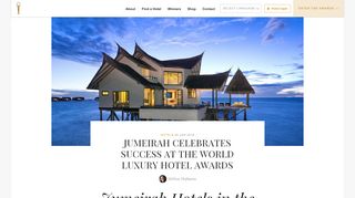 
                            12. Jumeirah wins big in Luxury Hotel Awards 2017World ...