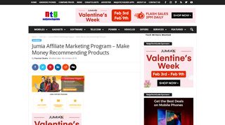
                            11. Jumia Affiliate Marketing Program - Make Money ...