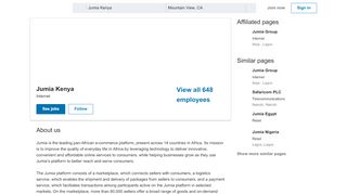 
                            9. Jumia Kenya | LinkedIn