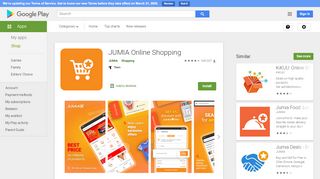 
                            7. JUMIA Online Shopping - Apps on Google Play