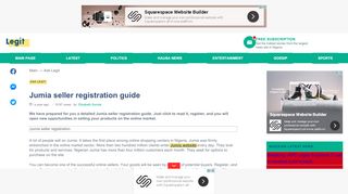 
                            9. Jumia seller registration guide ▷ Legit.ng
