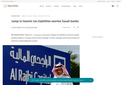 
                            11. Jump in Islamic tax liabilities worries Saudi banks | Reuters