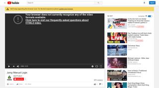 
                            4. Jump Manual Login - YouTube