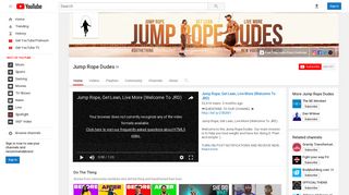 
                            3. Jump Rope Dudes - YouTube