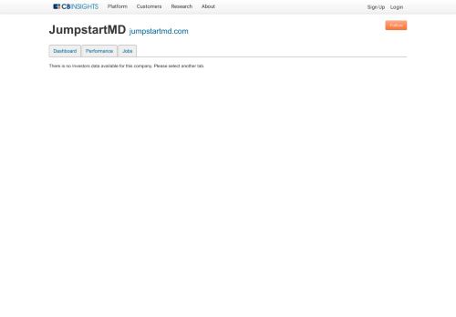 
                            5. JumpstartMD Funding & Investors - CB Insights