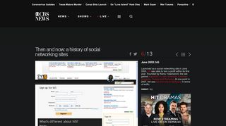 
                            12. June 2003: hi5 - Then and now: a history of social networking sites ...