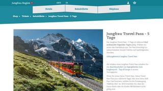 
                            13. Jungfrau Region | Grindelwald | Jungfrau Travel Pass - 5 Tage