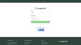 
                            1. Jungle Disk Account Login - Jungle Disk Login