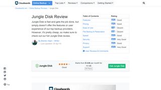 
                            13. Jungle Disk Review - Updated 2019 - Cloudwards