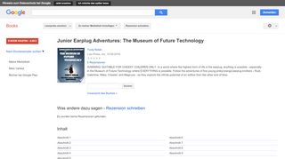 
                            10. Junior Earplug Adventures: The Museum of Future Technology