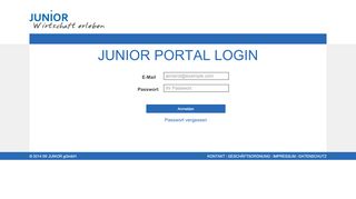 
                            1. JUNIOR Portal Login