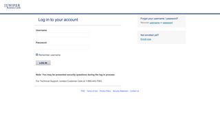 
                            9. Juniper Business Card Log in to your account
