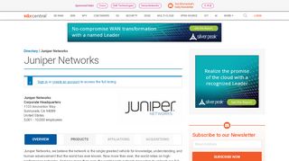 
                            6. Juniper Networks | SDN & NFV Products & Open Source Proje