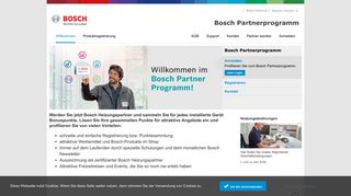 
                            11. Junkers Bosch Partnerprogramm - Anmelden