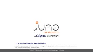 
                            11. Juno Therapeutics
