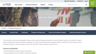 
                            5. Junos Genius - Juniper Networks