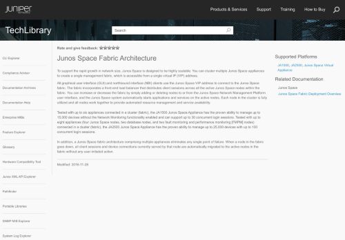 
                            13. Junos Space Fabric Architecture - Technical Documentation - Support ...