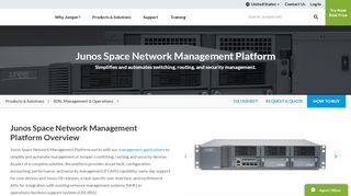 
                            4. Junos Space Network Management Platform – Juniper Networks