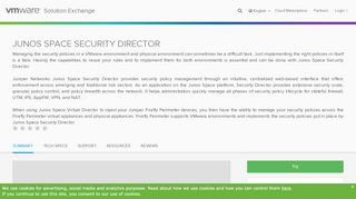 
                            11. Junos Space Security Director - VMware Solution Exchange