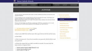 
                            12. Jupiter - Seton Catholic Schools - Richmond, IN