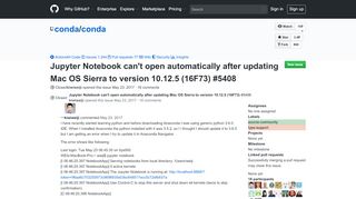 
                            2. Jupyter Notebook can't open automatically after updating Mac OS ...