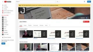 
                            4. Jura Online - YouTube