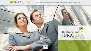 
                            2. JURAFLEX Rechtsanwalts AG: Willkommen
