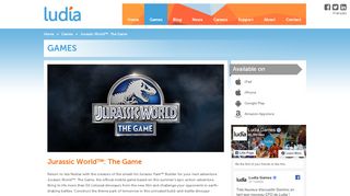
                            1. Jurassic World™: The Game | Ludia