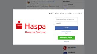 
                            9. Jürgen Wacker - Haspa-DIREKT Cashkonto = 0,01 % Zinsen ...