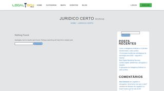 
                            12. Juridico Certo Archives | Legaltech no Brasil