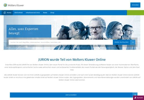 
                            1. JURION - Ihre digitale Rechtsbibliothek